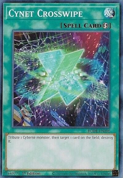 Cynet Crosswipe BODE-EN096 YGO