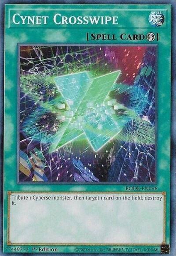 Cynet Crosswipe BODE-EN096 YGO