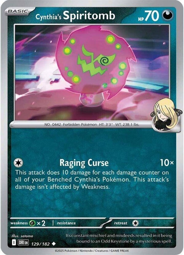 Cynthia's Spiritomb 129/182 PKMN