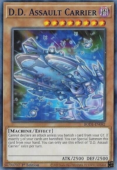 D.D. Assault Carrier BODE-EN082 YGO