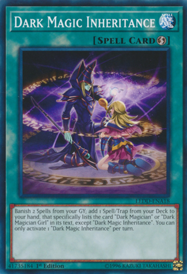 Dark Magic Inheritance SDMY-EN025 YGO