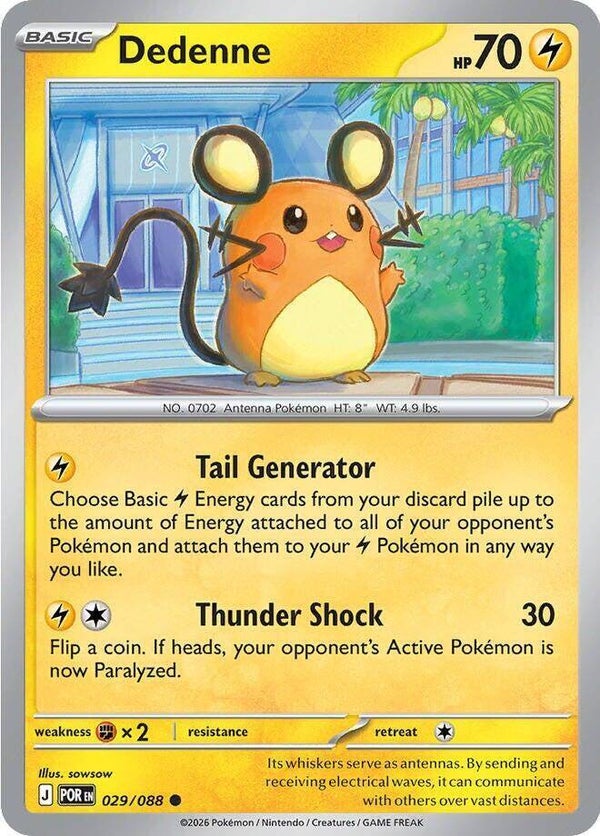 Dedenne 029/088 PKMN