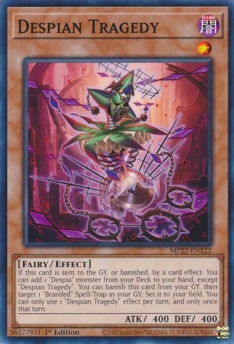 Despian Tragedy MP22-EN122 YGO