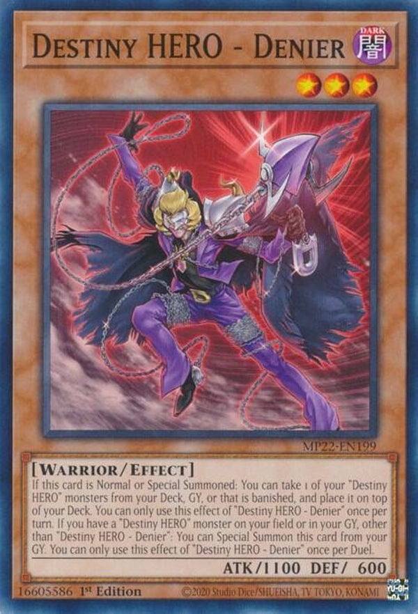 Destiny HERO MP22-EN199 YGO