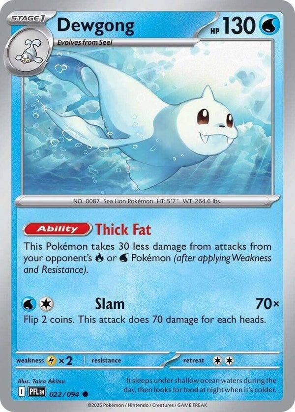 Dewgong 022/094 PKMN