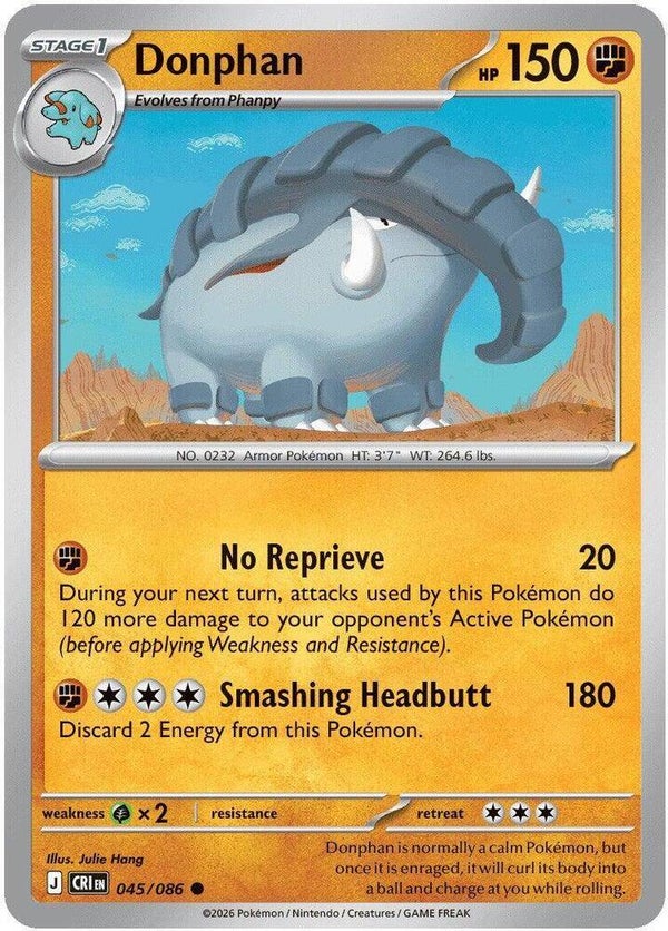 Donphan 045/086 PKMN