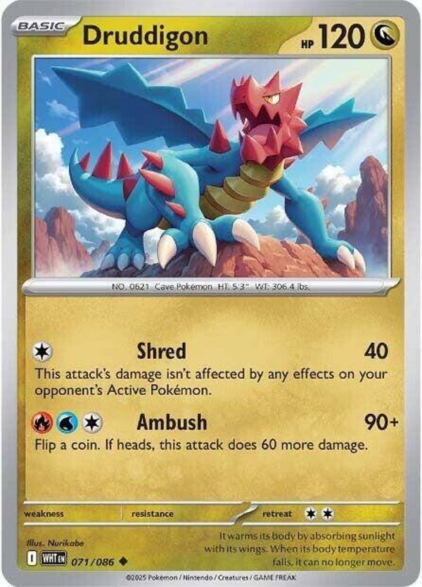 Druddigon 071/086 PKMN