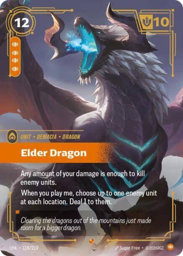 Elder Dragon 118/219 RBC