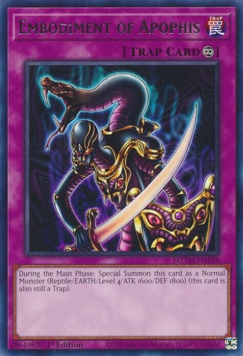 Embodiment of Apophis MZTM-EN104 YGO