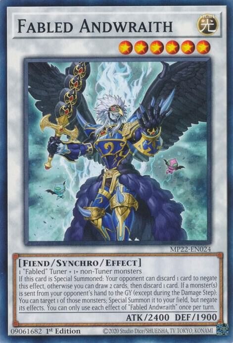 Fabled Andwraith MP22-EN024 YGO