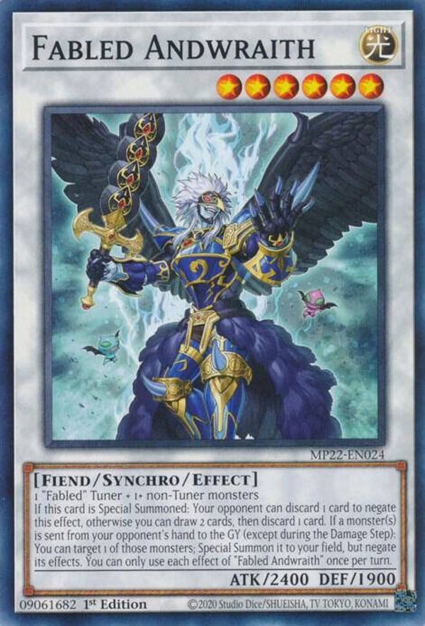 Fabled Andwraith MP22-EN024 YGO