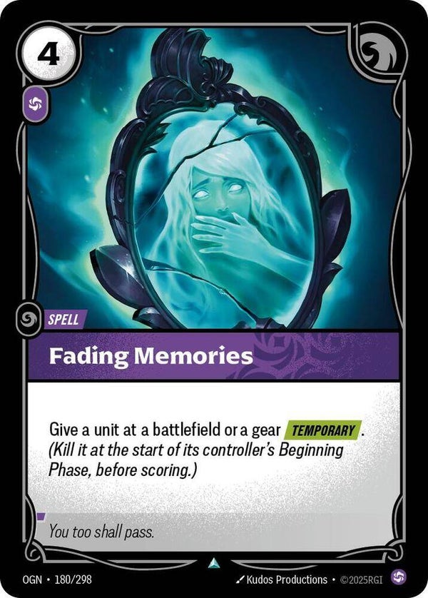 Fading Memories 180/298 RBC