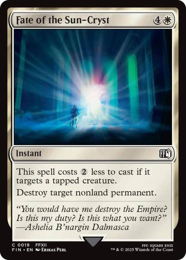 Fate of the Sun-Cryst 0019 MTG