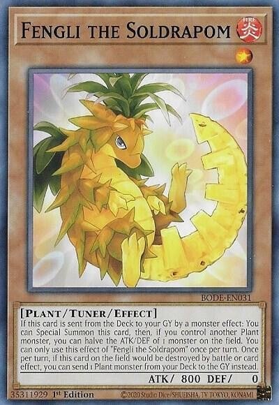 Fengli the Soldrapom BODE-EN031 YGO