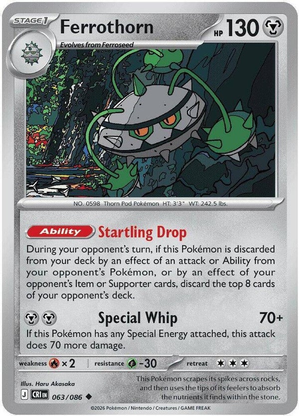 Ferrothorn 063/086 PKMN