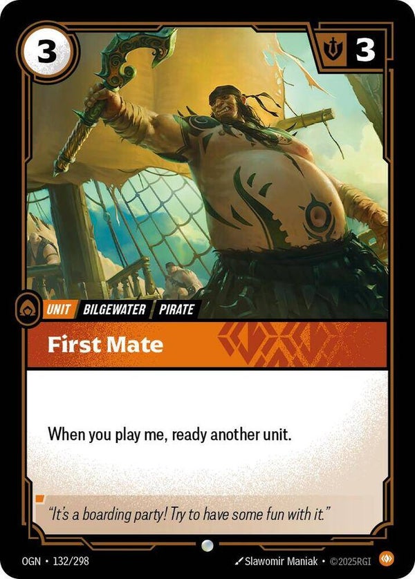 First Mate 132/298 RBC