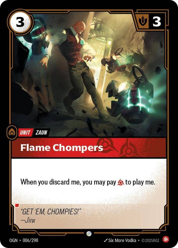 Flame Chompers 006/298 RBC