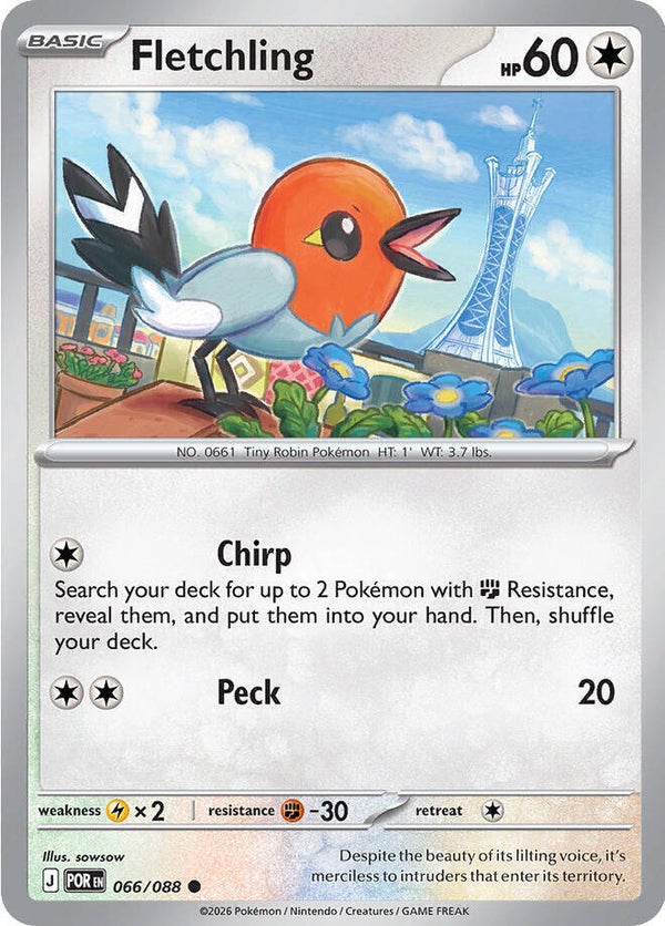 Fletchling 066/088 PKMN