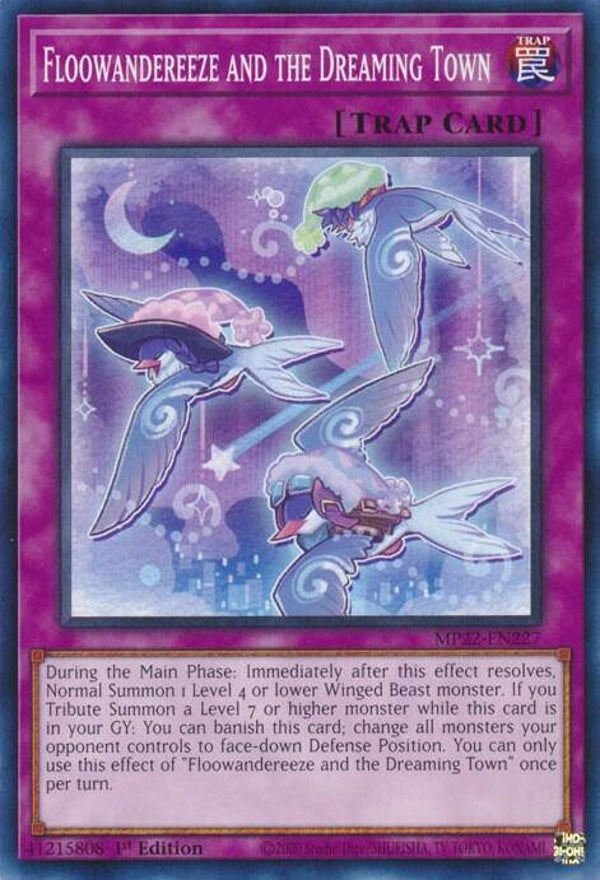 Floowandereeze and the Dreaming Town MP22-EN227 YGO