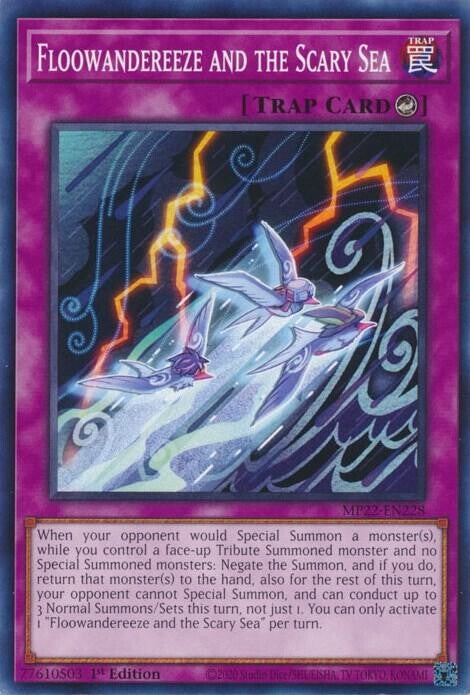 Floowandereeze and the Scary Sea MP22-EN228 YGO