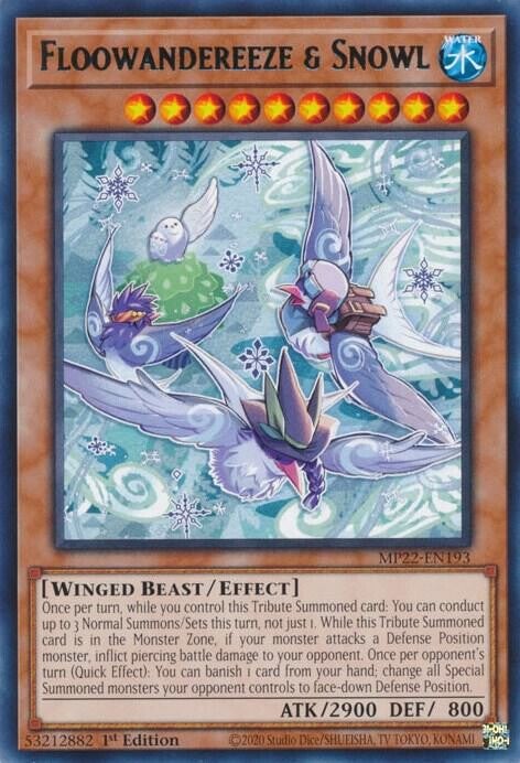 Floowandereeze & Snowl MP22-EN193 YGO