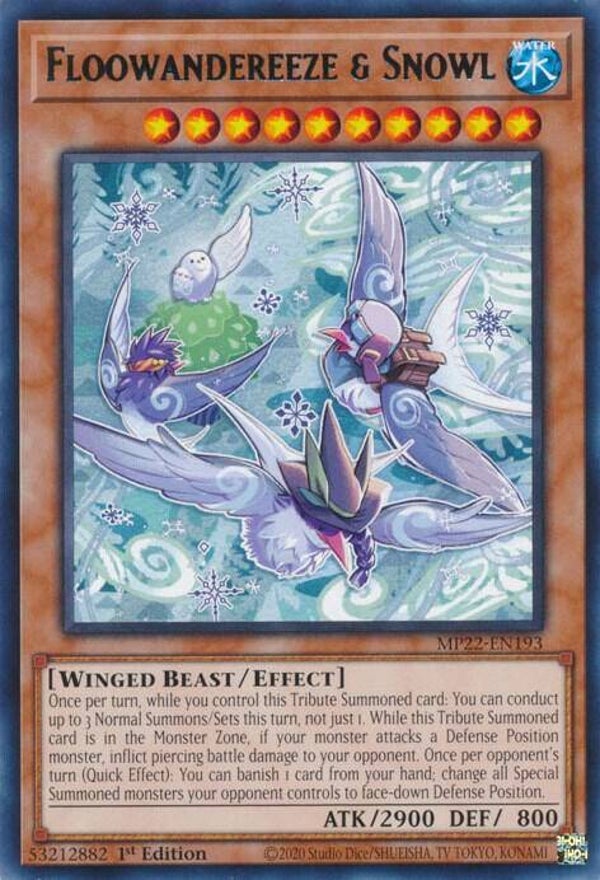Floowandereeze & Snowl MP22-EN193 YGO