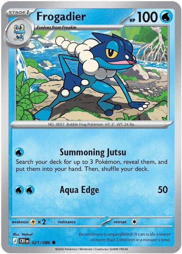 Frogadier 021/086 PKMN