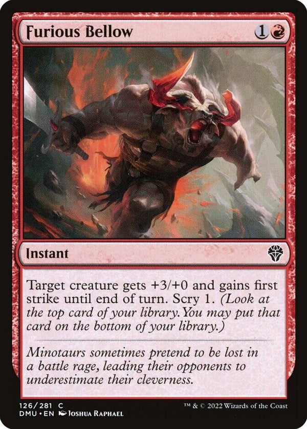Furious Bellow 126/281 MTG