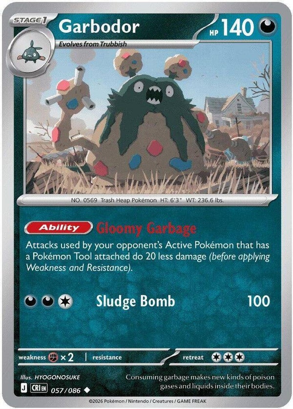 Garbodor 057/086 PKMN