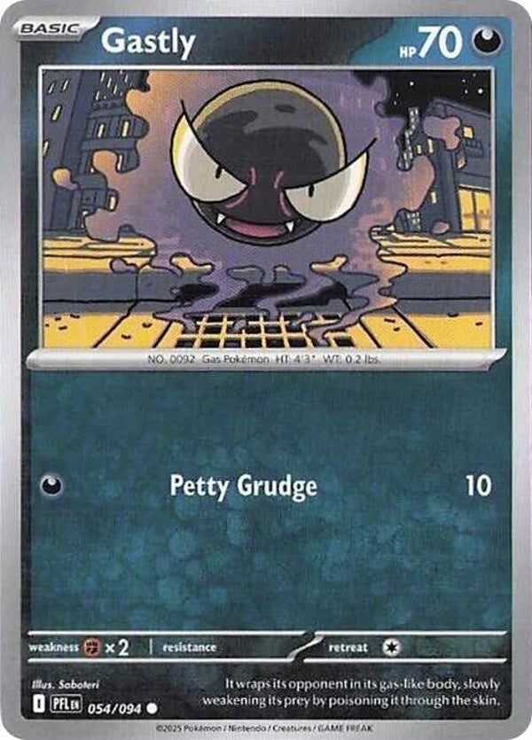 Gastly 054/094 (Reverse Holo) PKMN