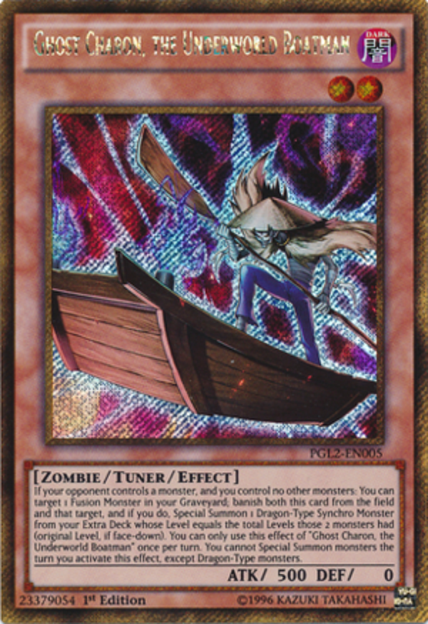 Ghost Charon, the Underworld Boatman PGL2-EN005 YGO