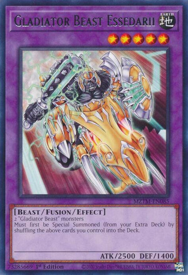 Gladiator Beast Essedarii MZTM-EN085 YGO