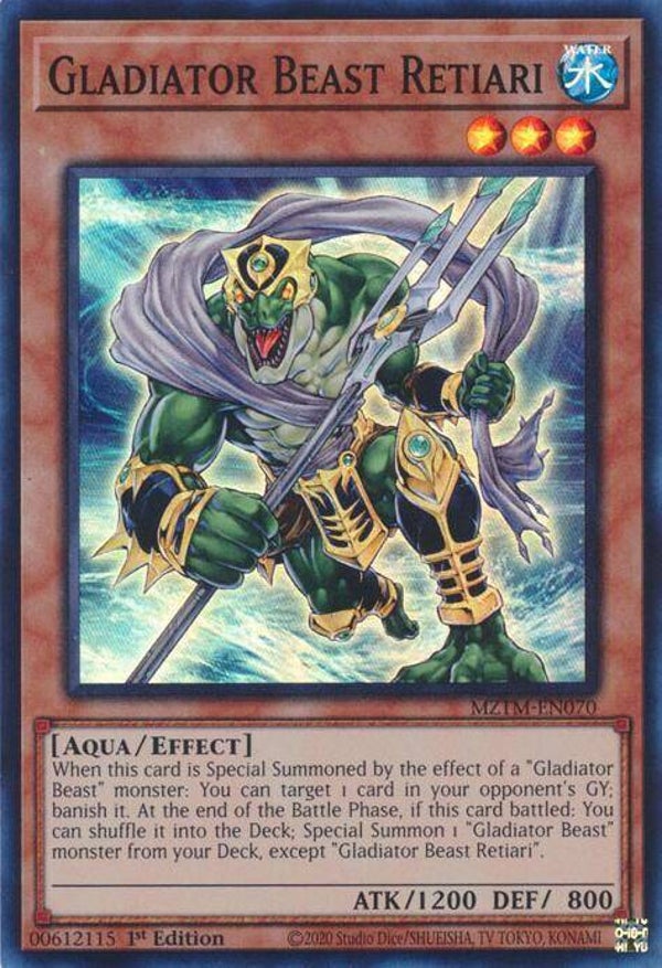 Gladiator Beast Retiari MZTM-EN070 YGO
