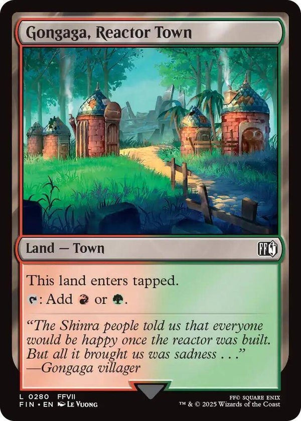 Gongaga, Reactor Town 0280 MTG