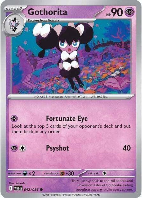 Gothorita 042/086 PKMN