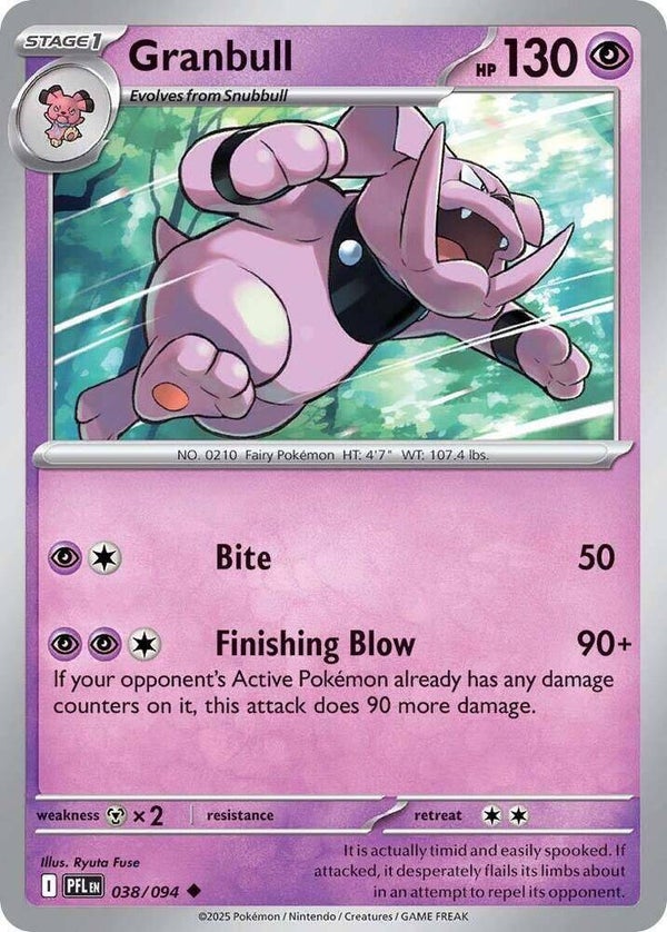 Granbull 038/094 PKMN