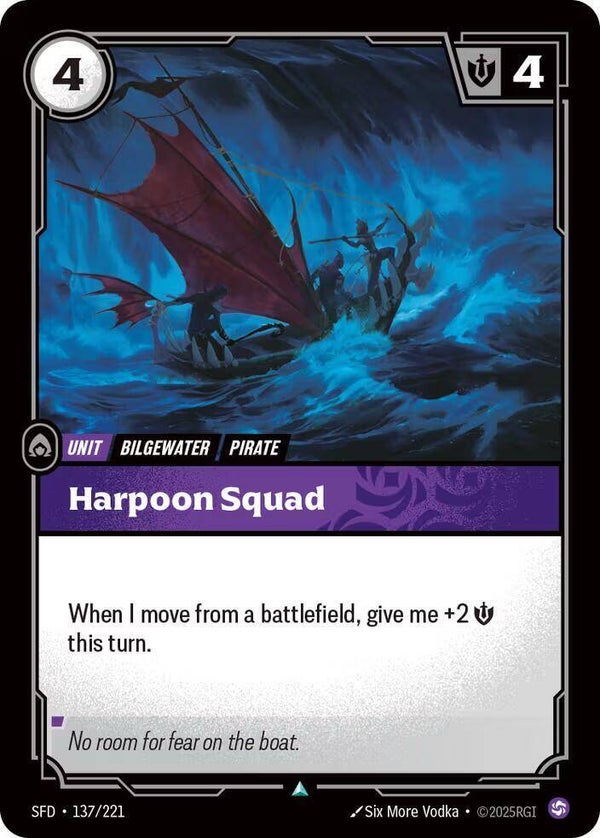 Harpoon Squad 137/221 RBC