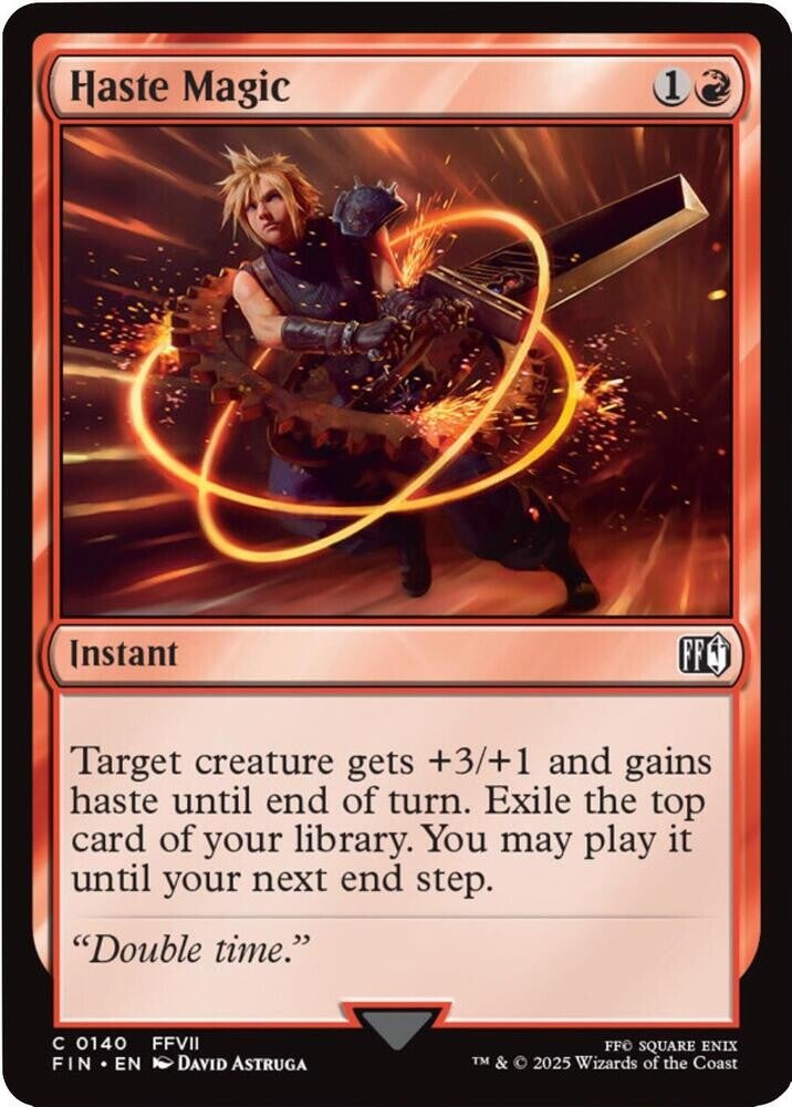 Haste Magic 0140 MTG