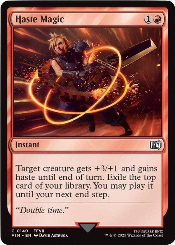 Haste Magic 0140 MTG
