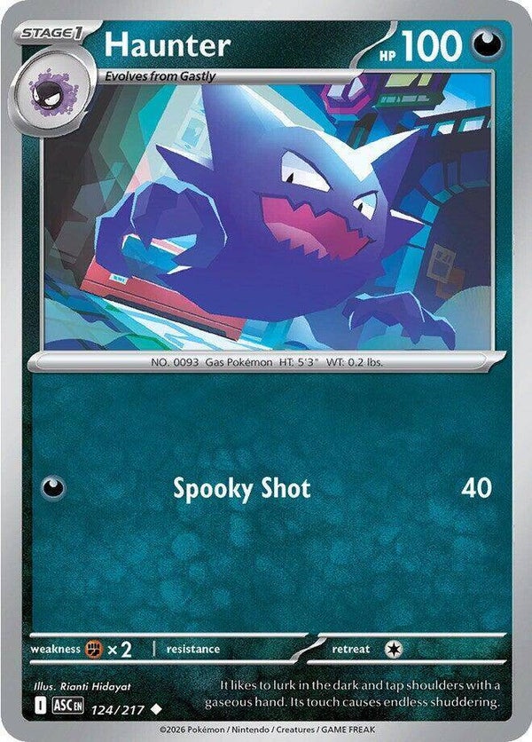 Haunter 124/217 PKMN