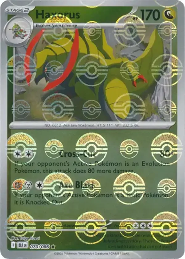Haxorus 070/086 (Poke Ball) PKMN