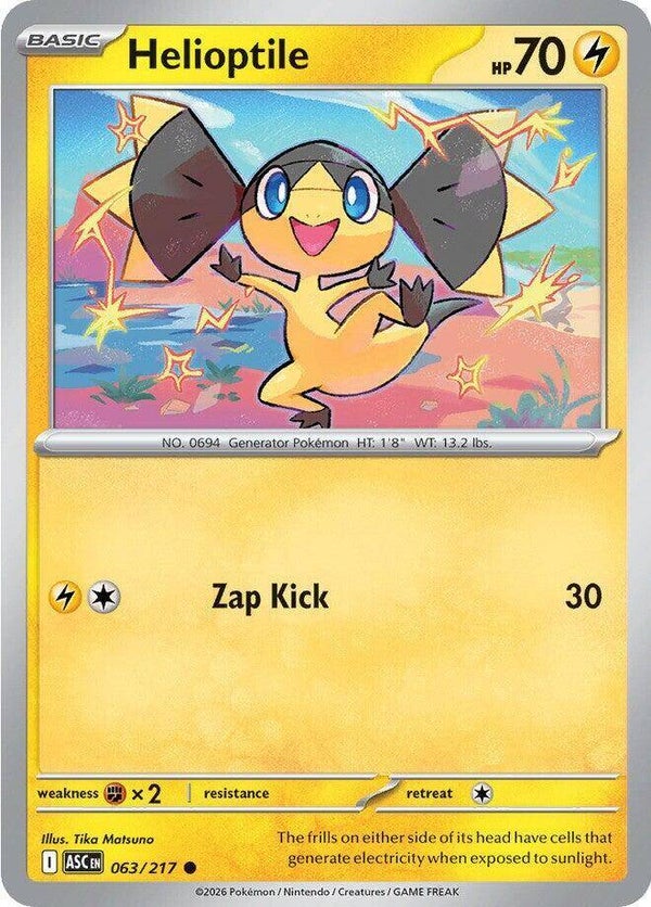 Helioptile 063/217 PKMN