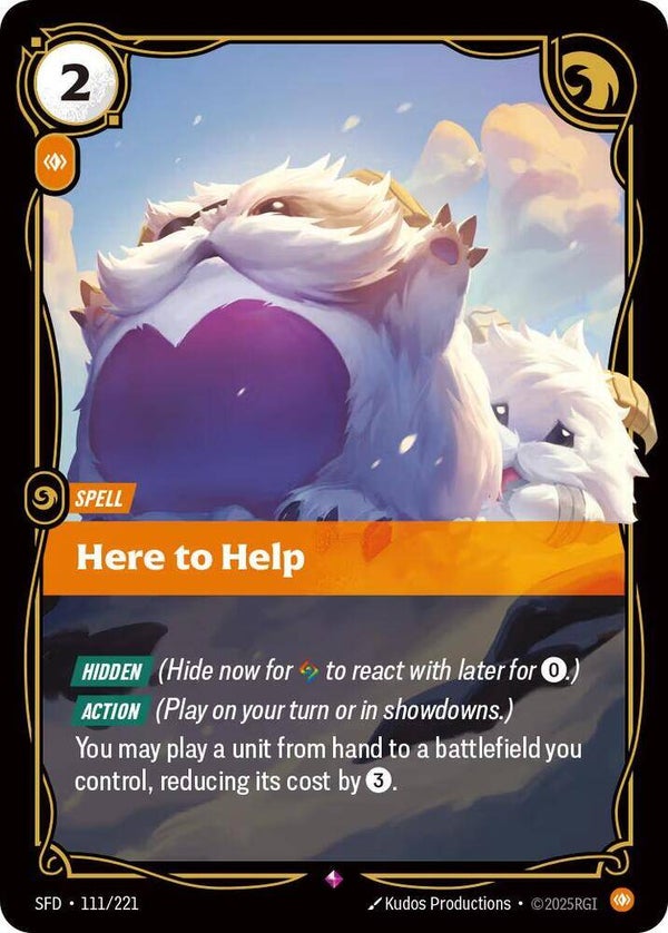 Here to Help 111/221 RBC