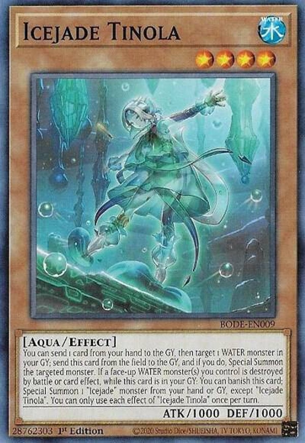 Icejade Tinola BODE-EN009 YGO