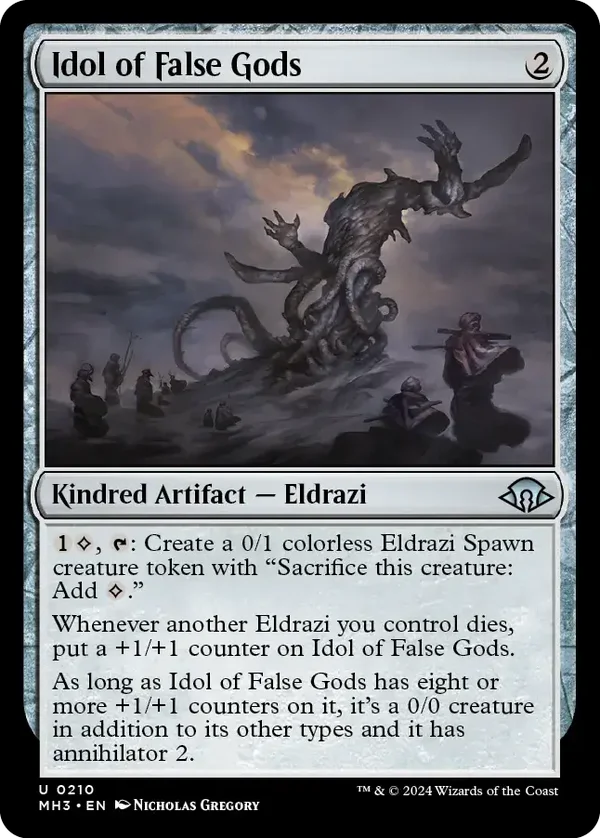 Idol of False Gods 0210 MTG
