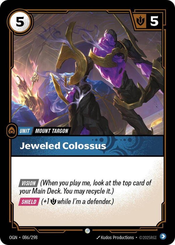Jeweled Colossus 086/298 RBC