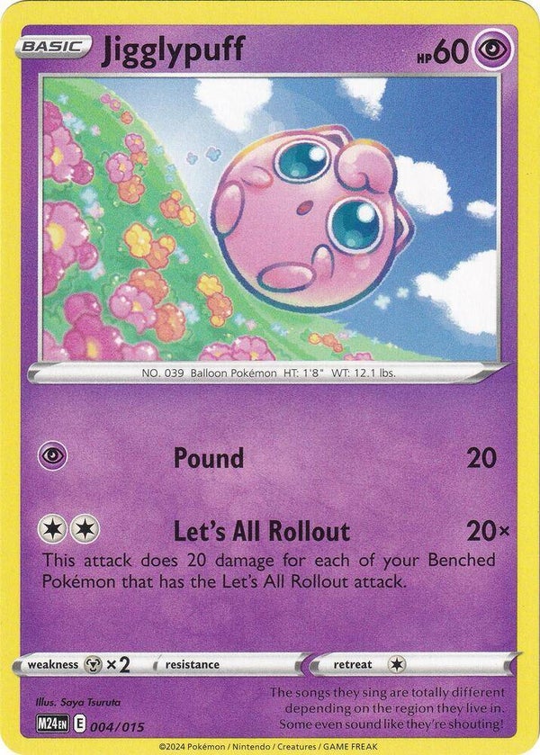 Jigglypuff 004/015 PKMN