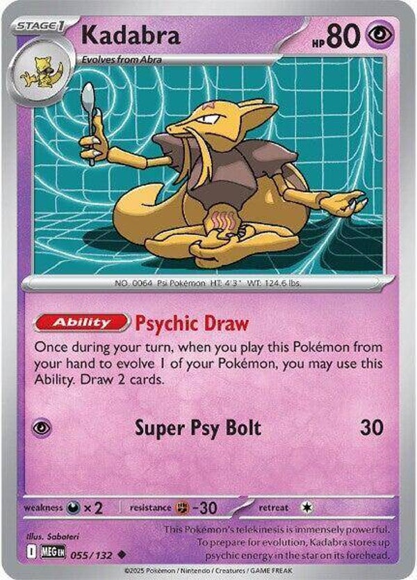 Kadabra 055/132 PKMN