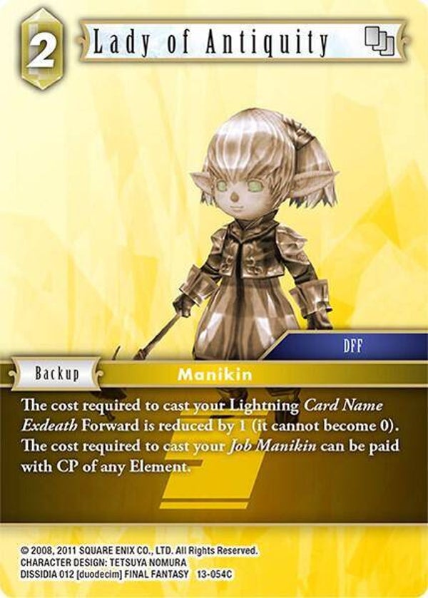 Lady of Antiquity 13-054C FFC