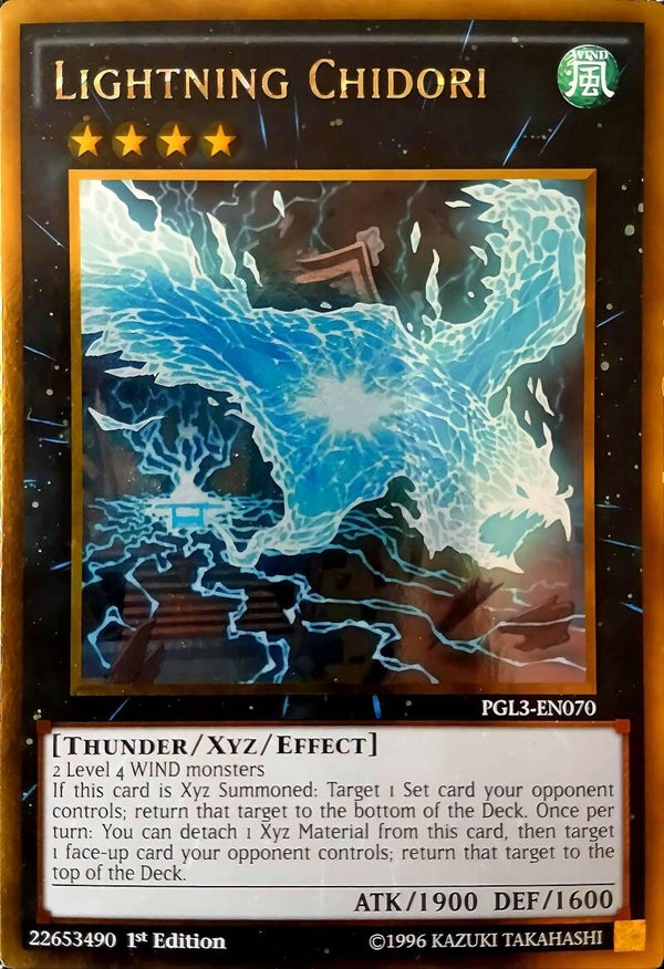 Lightning Chidori PGL3-EN070 YGO